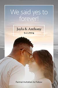 engagement announcement
